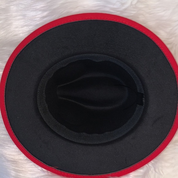 Chic Scarlet Women's Fedora - Picture 3 of 3